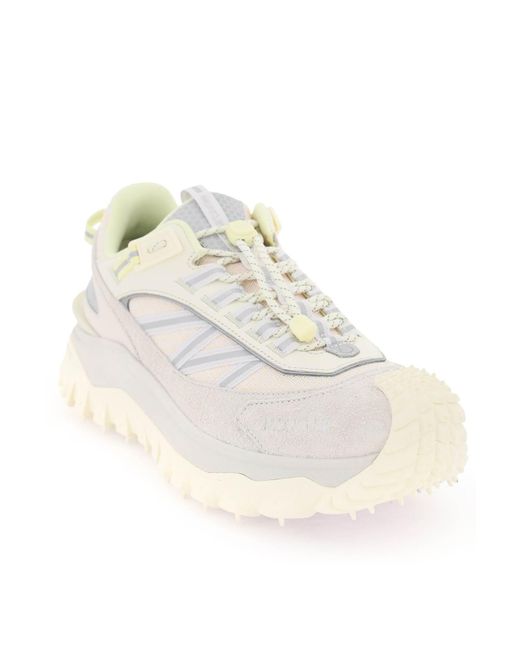 Moncler White Trailgrip -Sneaker