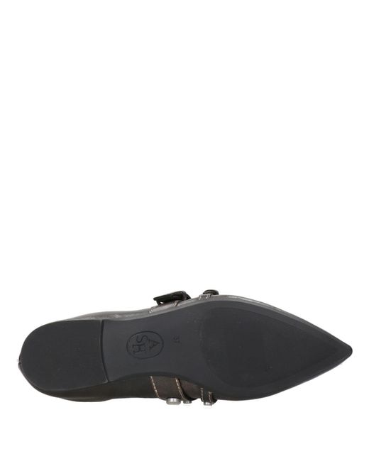 Ash Gray Flat Shoes