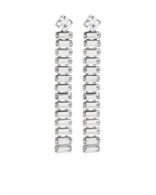 Orecchini A Pendenza Forti Con Cristalli di Forte Forte in White