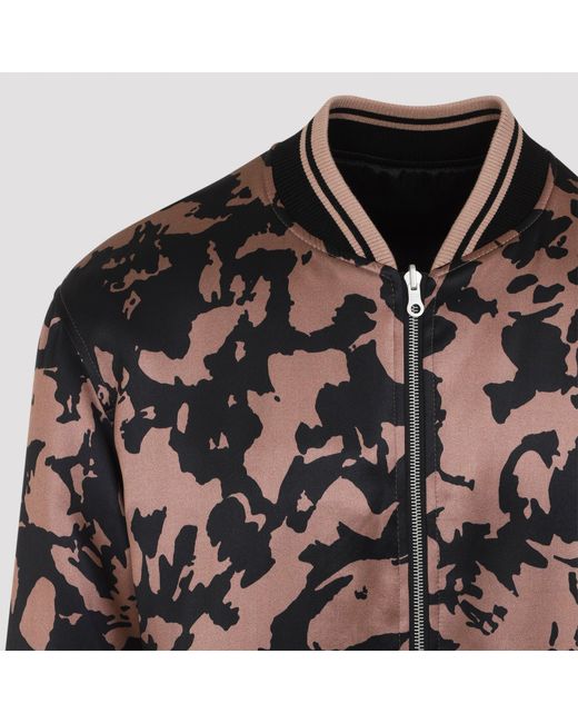 Dries Van Noten Volker Bomberjack in het Black