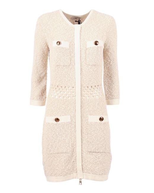 Elisabetta Franchi Natural Abito Di Maglia