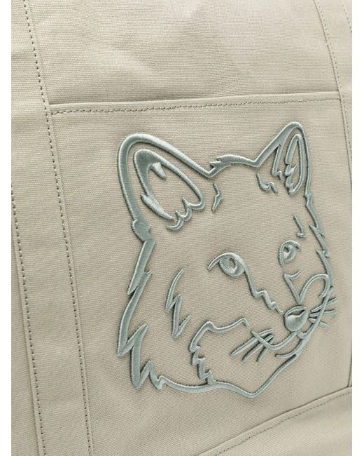 Maison Kitsuné Gray The House Of Kitsune Fox Head
