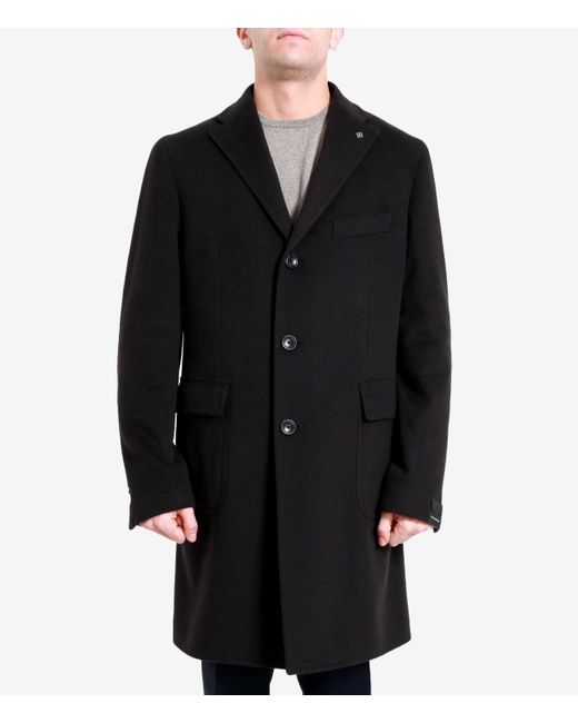 Tagliatore Black Coats for men
