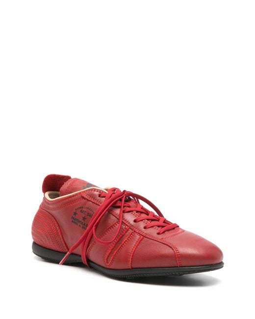 Pantofola D Oro Black 540 Suola Vibram Nera Vitello