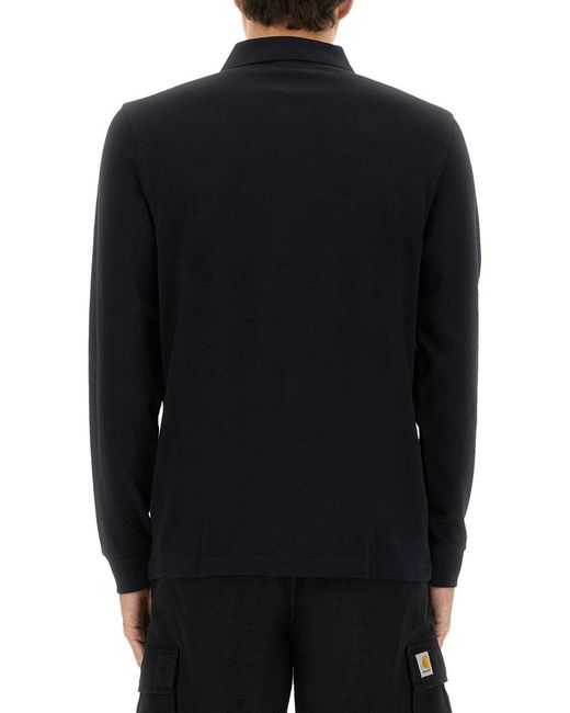 Fred Perry Blue Cotton Polo