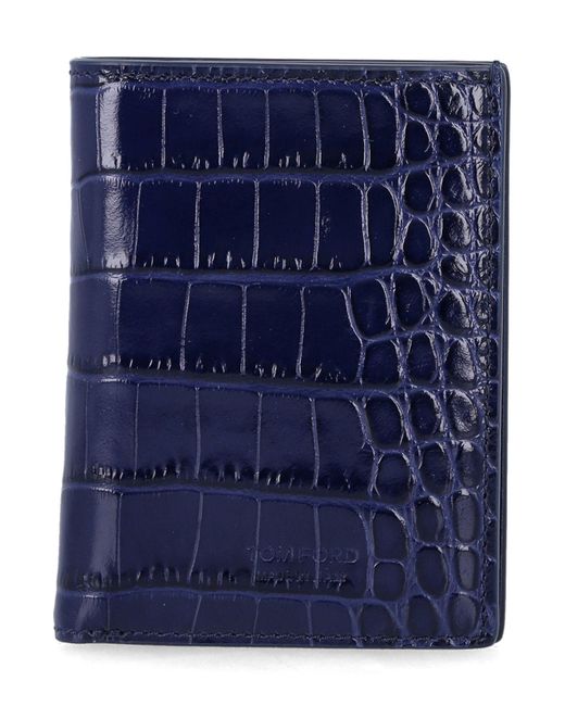 Tom Ford Geldbörsen in Blue für Herren