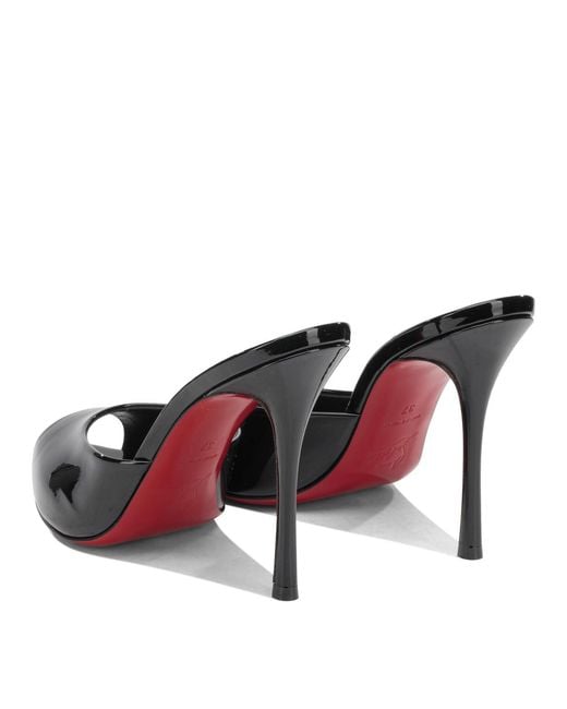 Christian Louboutin Black Heeled Shoes