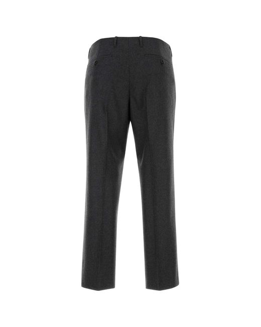 Prada Black Wool Pant for men