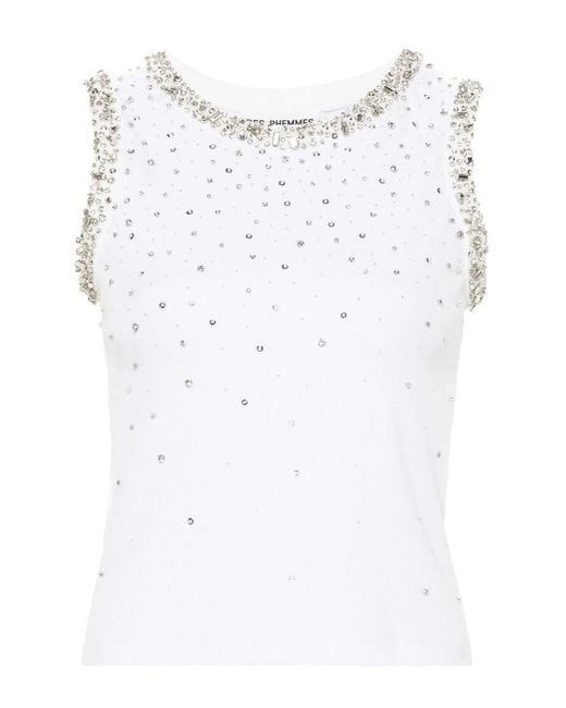Des Phemmes White Tops