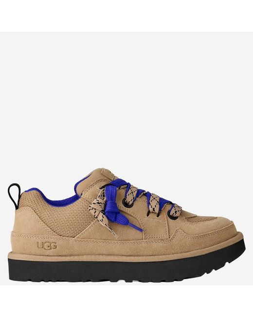 Ugg Blue Sneakers Lowmel Suede for men