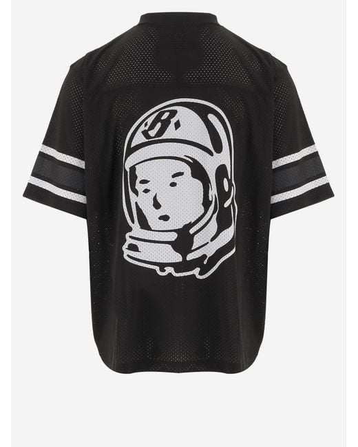 Billionaire Black Nylon T Shirt With Logo