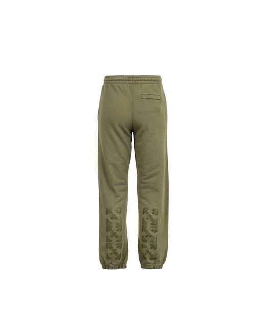 Off-White c/o Virgil Abloh Green Cotton Pants for men