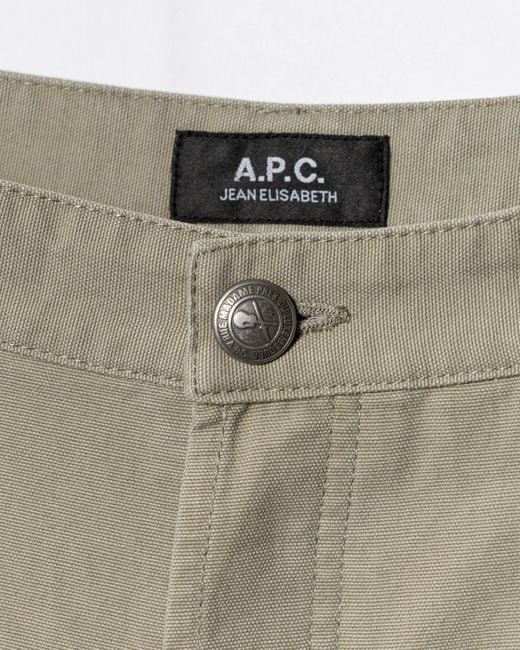A.P.C. Gray Hose grün