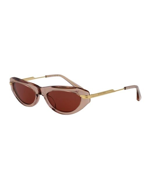 Bottega Veneta Brown Sunglasses