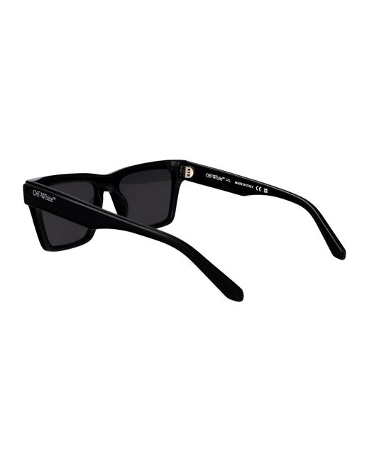 Off-White c/o Virgil Abloh Black Acetate Sunglasses