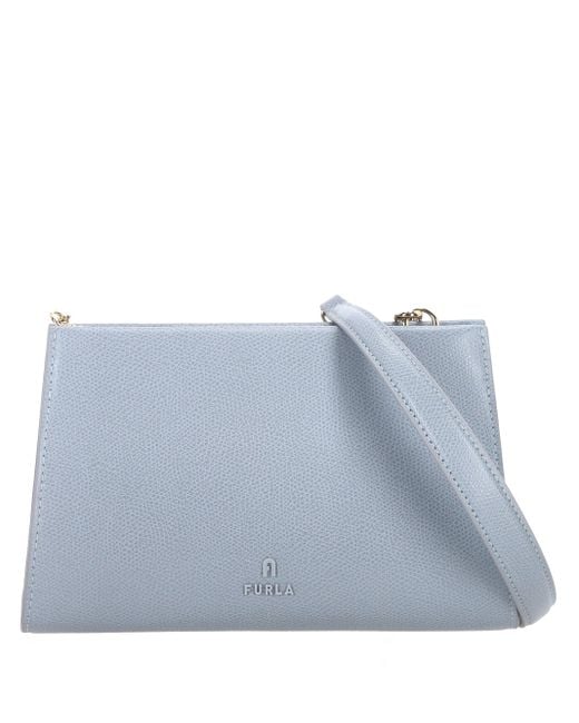 Mon mini sac en cuir en bleu clair Furla en coloris Blue