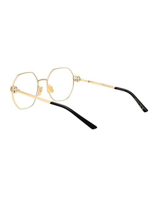Gucci Multicolor Metal Glasses