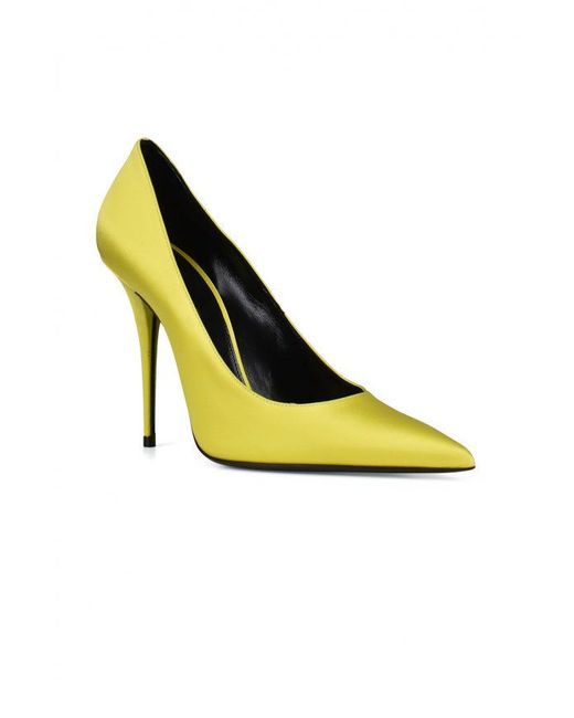 Saint Laurent Yellow Marilyn Pumps