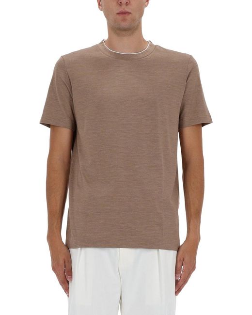 Boss Brown "L-Tesar" T-Shirt for men