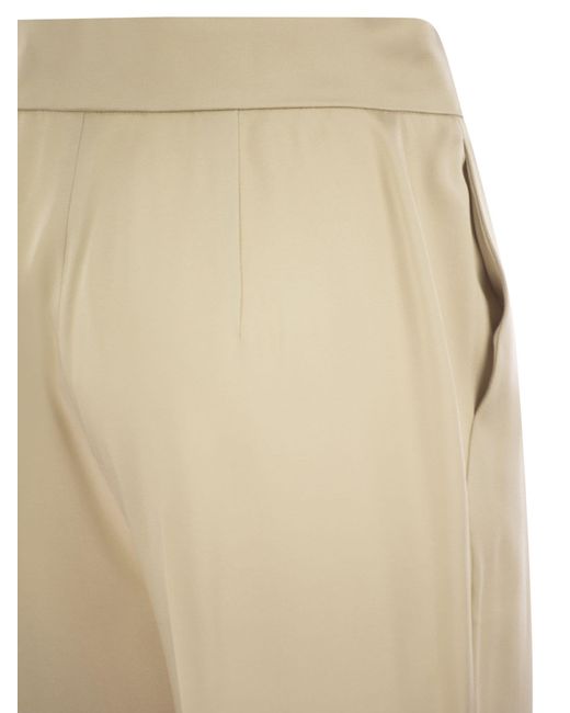 Max Mara Natural Romagna Viskose Mischhose