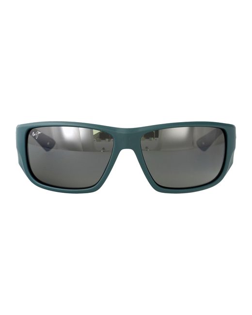 Maui Jim Gray Squared Sunglasses 663 15 Military
