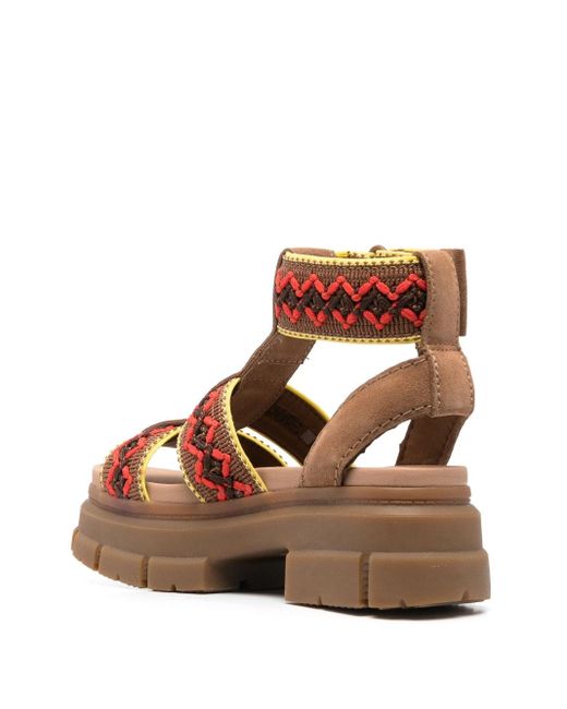 Ugg Brown Ashton Heritage Sandalen