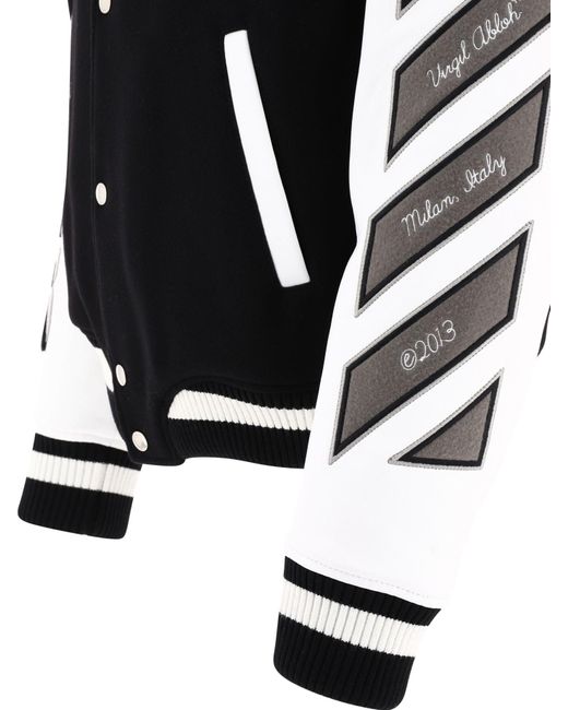 Veste de kiosque "LEA" blanche Off-White c/o Virgil Abloh pour homme en coloris Black