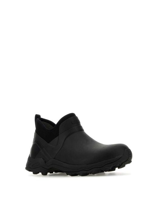 Givenchy Black Rubber Slip Ons for men