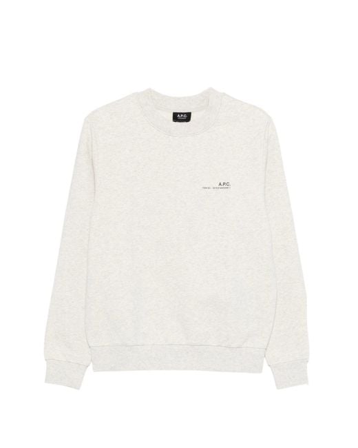A.P.C. White Sweat Standard Item Gots
