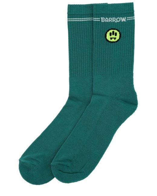 Barrow Green Socks With Logo