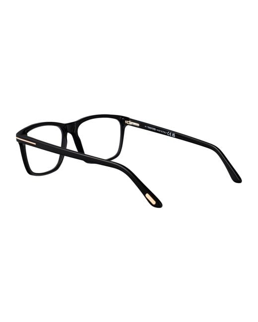 Tom Ford Black Acetate Glasses for men