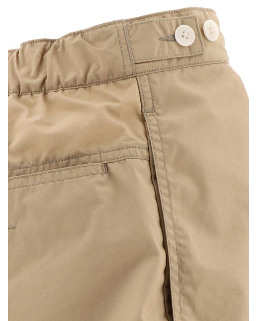 Nanamica Natural "Deck" Shorts for men