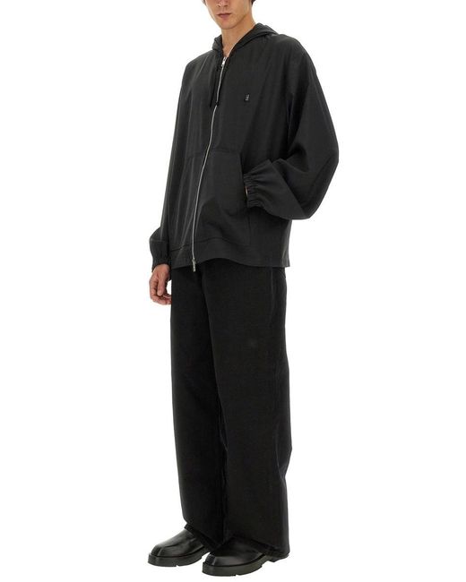 Givenchy Black Zip Sweatshirt for men
