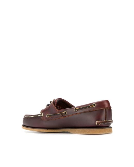 Timberland Brown Mocassino Da Barca Classic Bordeaux