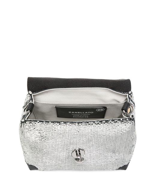 ZANELLATO CAPSULE Postina Cbi Lederen Babyhandtas in het White