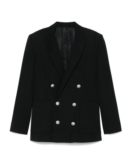 Balmain Black Fitted Collection for men