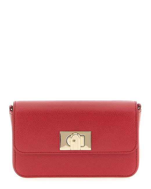 Furla Red ' 1927' Mini -Crossbody -Tasche