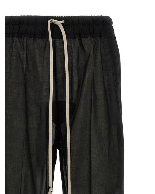 Rick Owens 'dietrich Drawring' Broek in het Black