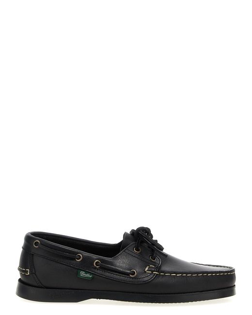 Scarpa Da Barca "Barth" di Paraboot in Black