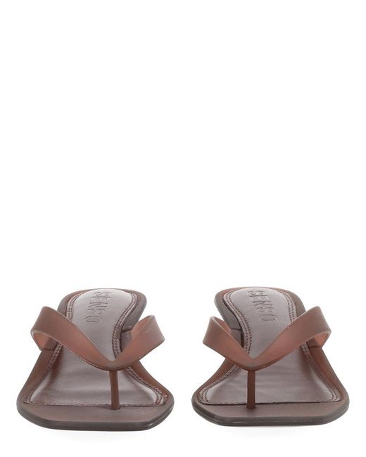 Senso Brown Heeled Sandals Sonya