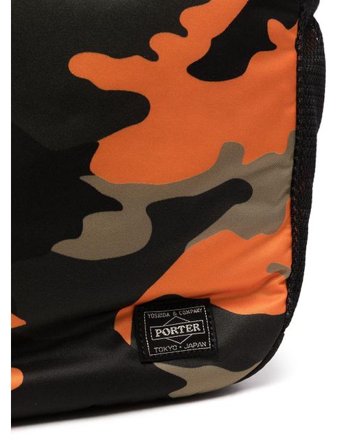 Porter-Yoshida and Co Black 2Way Nylon Tote Bag for men