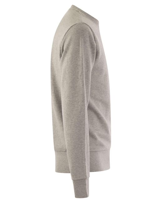 Polo Ralph Lauren Classic Fit Cotton Sweatshirt in Gray für Herren