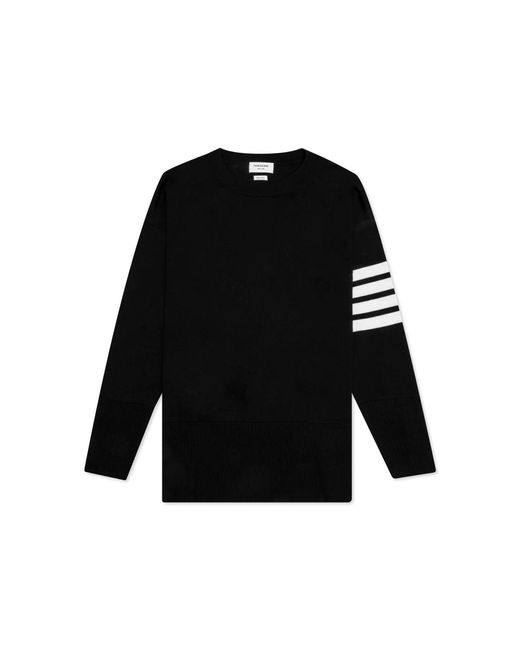 Pull en laine Thom Browne pour homme en coloris Black