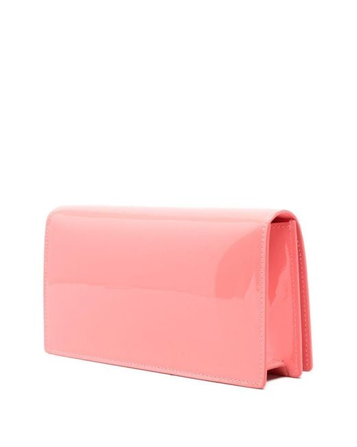 Christian Louboutin Pink Bettina Leather Clutch