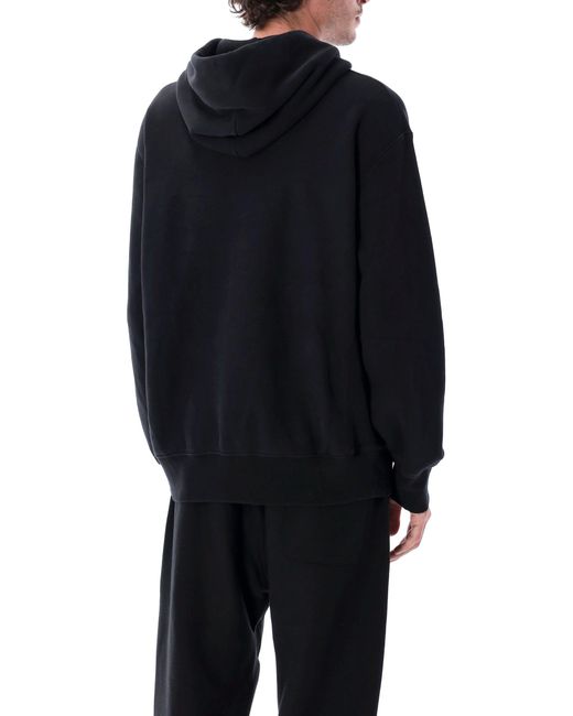 Champion Blue Relaxed-Fit Hoodie With Logo