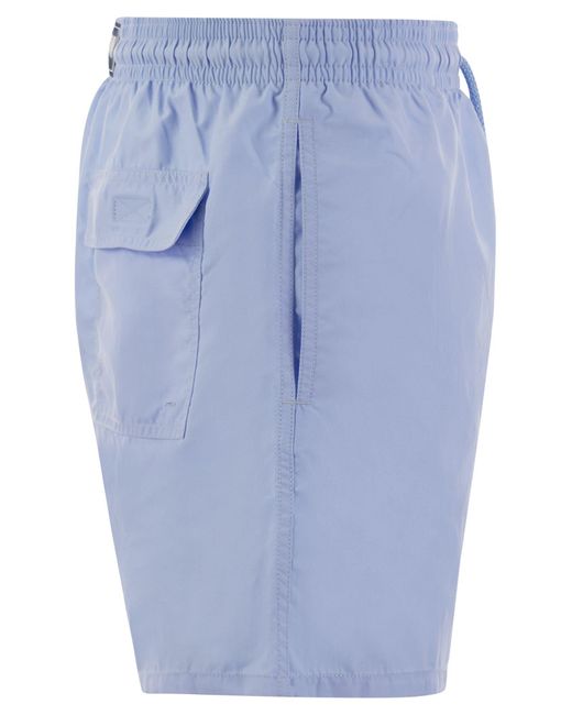 Vilebrequin Blue Plain Coloured Beach Shorts