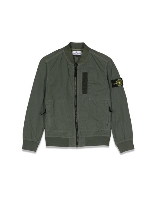 Stone Island Jacket Olive in het Green