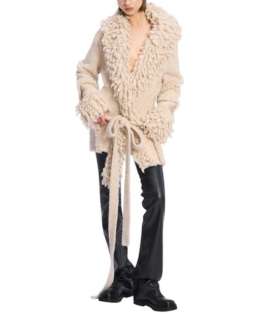 The Attico Natural Cardigan