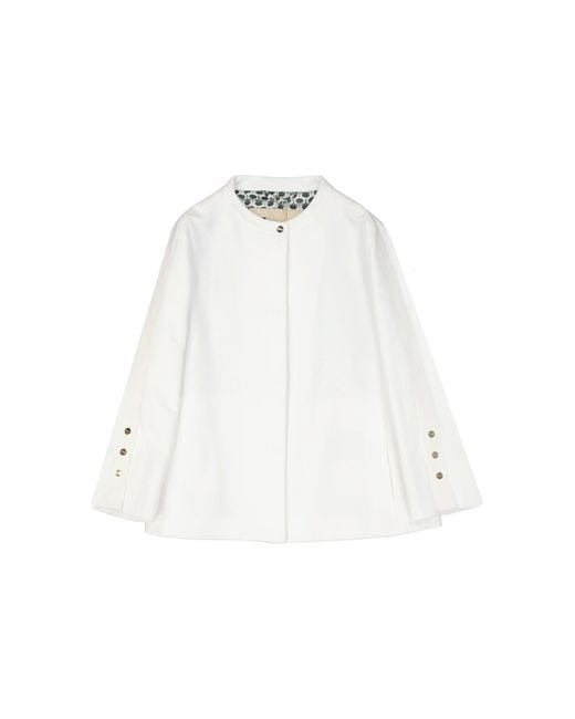 Herno White Baumwolljacke