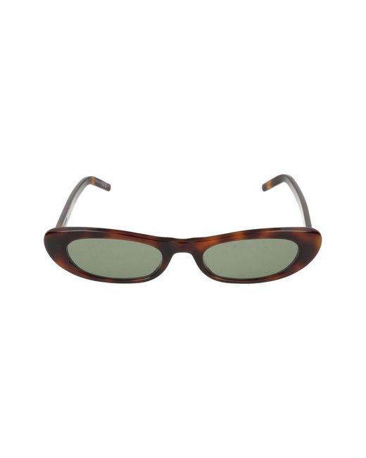 Saint Laurent Sonnenbrille SL 557 Schatten 002 Havanna Havanna Green /20/145 für Herren